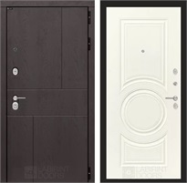 Входная дверь Урбан 23 Веллюто Ванила для установки в квартиру 18849