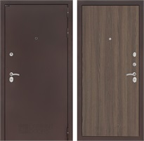 Входная дверь Классик 5 (Антик медный / Ясень темный) для установки в квартиру 31308