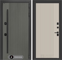 Входная дверь с терморазрывом Термолаб 1 Тепло №29 - Капучино для частного загородного дома и дачи 31350