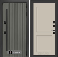 Входная дверь с терморазрывом Термолаб 1 Тепло №11 - Капучино для частного загородного дома и дачи 31359
