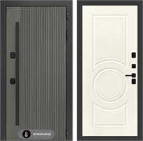 Входная дверь с терморазрывом Термолаб 1 Тепло №23 - Веллюто Ванила для частного загородного дома и дачи 31367