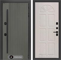 Входная дверь с терморазрывом Термолаб 1 Тепло №15 - Алмон 25 для частного загородного дома и дачи 31400