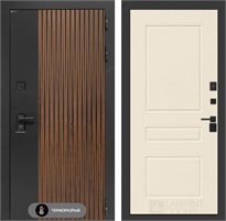 Входная дверь с терморазрывом Айслаб №03 - Капучино для частного загородного дома и дачи 31435