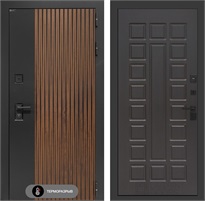 Входная дверь с терморазрывом Айслаб №04 - Венге для частного загородного дома и дачи 31487
