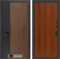 Входная дверь с терморазрывом Айслаб №05 - Итальянский орех для частного загородного дома и дачи 31491