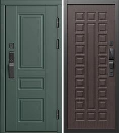 {{productViewItem.photos[photoViewList.activeNavIndex].Alt || productViewItem.photos[photoViewList.activeNavIndex].Description || 'Входная дверь Премьер Грин с умным замком - Престиж Венге для установки в квартиру'}}