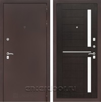 Входная металлическая дверь Лабиринт Классик 2 (Антик медный / Венге)