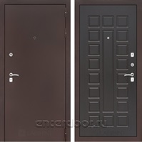 Входная металлическая дверь Лабиринт Классик 4 (Антик медный / Венге)