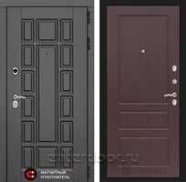 Входная металлическая дверь Лабиринт Нью-Йорк 3 (Орех премиум)