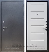 Входная металлическая дверь Армада 11 (Антик серебро / Белый ясень)