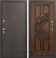 Входная дверь 1А (№27 Голден патина черная)
