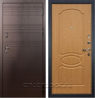 Входная металлическая дверь Лекс Легион Дуб натуральный (панель №15)
