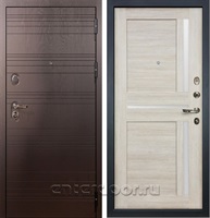 Входная металлическая дверь Лекс Легион Баджио Ясень кремовый (панель №49)