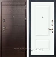 Входная металлическая дверь Лекс Легион Вероника-1 Эмаль Белая (панель №55)