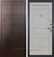 Входная металлическая дверь Лекс Легион Клеопатра-2 Ясень кремовый (панель №66)