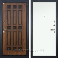 Входная металлическая дверь Лекс Гладиатор 3К Винорит Белый (панель №59)
