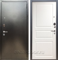 Входная металлическая дверь Аргус Люкс ПРО Джулия-2 (Серебро антик / Белый жемчуг)