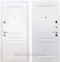 Входная металлическая дверь Армада Премиум Н ФЛ-117 (Белый / Белый софт)