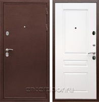 Входная металлическая дверь Армада 5А ФЛ-243 (Медный антик / Белый)