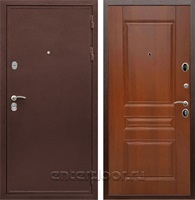 Входная металлическая дверь Армада 5А ФЛ-243 (Медный антик / Итальянский орех)