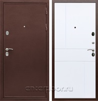 Входная дверь Армада Престиж ФЛ-290 (Медный антик / Белый софт)