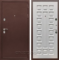 Входная металлическая дверь Армада 5А ФЛ-183 (Медный антик / Белый ясень)