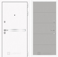 Входная металлическая дверь Лабиринт Line White 13 (Шагрень белая / Грей софт) Входная металлическая дверь Лабиринт Line White 13 (Шагрень белая / Грей софт)