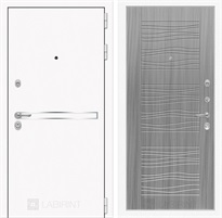 Входная металлическая дверь Лабиринт Line White 6 (Шагрень белая / Сандал серый) Входная металлическая дверь Лабиринт Line White 6 (Шагрень белая / Сандал серый)