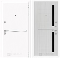 Входная металлическая дверь Лабиринт Line White 2 (Шагрень белая / Сандал белый) Входная металлическая дверь Лабиринт Line White 2 (Шагрень белая / Сандал белый)