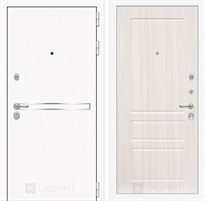 Входная металлическая дверь Лабиринт Line White 3 (Шагрень белая / Сандал белый) Входная металлическая дверь Лабиринт Line White 3 (Шагрень белая / Сандал белый)