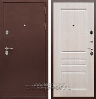 Входная металлическая дверь Армада 5А ФЛ-243 (Медный антик / Дуб беленый)