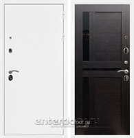 Входная дверь Армада Престиж СБ-18 (Белая шагрень / Венге)