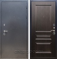 Входная стальная дверь Армада 11 ФЛ-243 (Антик серебро / Венге)