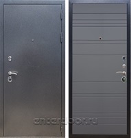 Входная стальная дверь Армада 11 ФЛ-14 (Антик серебро / Графит софт)