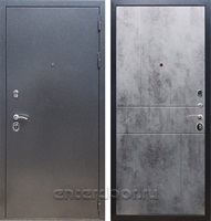 Входная стальная дверь Армада 11 ФЛ-290 (Антик серебро / Бетон тёмный)