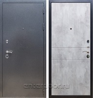 Входная стальная дверь Армада 11 ФЛ-290 (Антик серебро / Бетон светлый)