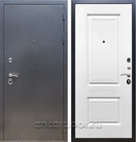 Входная стальная дверь Армада 11 Смальта 04 (Антик серебро / Белый матовый)