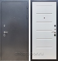 Входная стальная дверь Армада 11 Сити (Антик серебро / Белый ясень)