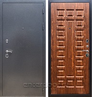 Входная стальная дверь Армада 11 ФЛ-183 (Антик серебро / Берёза морёная)