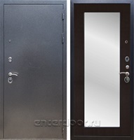 Входная стальная дверь Армада 11 с Зеркалом Пастораль (Антик серебро / Венге)