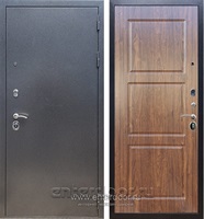 Входная дверь Армада Оптима ФЛ-3 (Антик серебро / Берёза морёная)