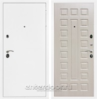 Входная металлическая дверь Сенатор Практик 3К ФЛ-183 (Белая шагрень / Дуб белёный)