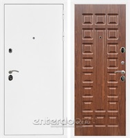Входная дверь Триумф 3К ФЛ-183 (Белая шагрень / Берёза морёная)