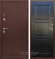 Входная металлическая дверь Сенатор Практик 3К ФЛ-3 (Медный антик / Венге)