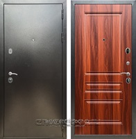 Входная металлическая дверь Сенатор Практик 3К ФЛ-243 (Антик серебро / Орех итальянский)