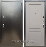 Входная металлическая дверь Сенатор Практик 3К ФЛ-117 (Антик серебро / Софт Грей)