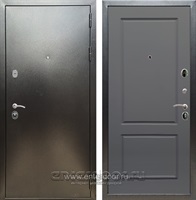 Входная металлическая дверь Сенатор Практик 3К ФЛ-117 (Антик серебро / Графит софт)
