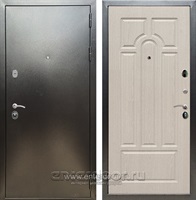 Входная металлическая дверь Сенатор Практик 3К ФЛ-58 (Медный антик / Дуб белёный)