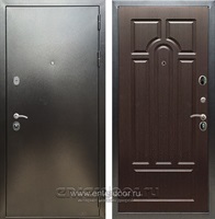 Входная металлическая дверь Сенатор Практик 3К ФЛ-58 (Антик серебро / Венге)