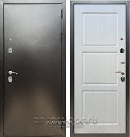 Входная металлическая дверь Сенатор Практик 3К ФЛ-3 (Антик серебро / Лиственница беж)